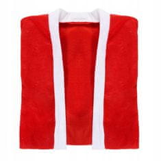 Springos Božičkova obleka 5 delna - jakna, hlače, kapa, brada in pas