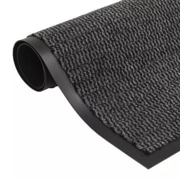 Vidaxl Protiprašni predpražnik pravokotni taftani 40x60 cm antracit