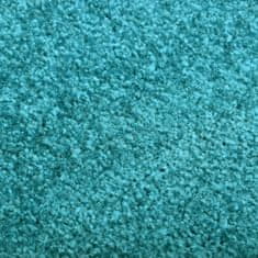 Vidaxl Pralni predpražnik cyan moder 90x150 cm
