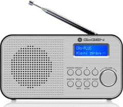 GoGEN radio sprejemnik DAB 300 N, črn/srebrn