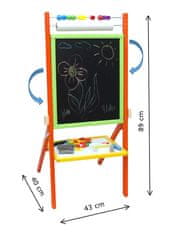 Aga4Kids Otroška tabla COLORS OPC