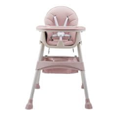 Bebe Stars jedilni stol COZY 2v1 Pink