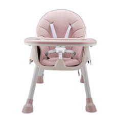 Bebe Stars jedilni stol COZY 2v1 Pink