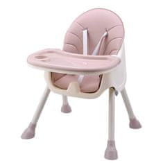 Bebe Stars jedilni stol COZY 2v1 Pink