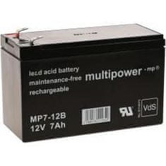 POWERY Svinčev baterija za UPS APC Back-UPS RS 500 - Multipower