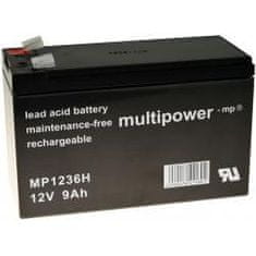 POWERY Svinčev baterija za MP1236H Pro UPS APC Back-UPS BE700-GR - Powery