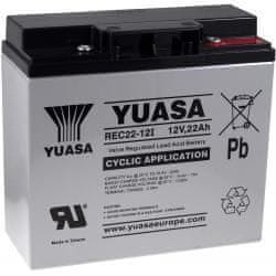 Yuasa baterija za model čolnov hobi kampiranje 12V 22Ah globok cikel - YUASA original
