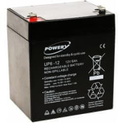 POWERY Powery rezervni Akumulator 12V 6Ah nadomešča APC RBC 29 original
