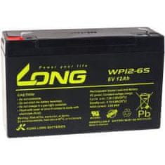 POWERY Akumulator WP12-6S kompatibilen z YUASA NP12-6 6V 12Ah - KungLong