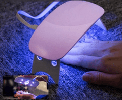 slomart LED UV lučka za nohte, 6W, USB