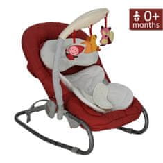 Bebe Stars ležalnik Relax Comfort Red