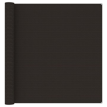 Vidaxl Preproga za šotor 300x500 cm rjava