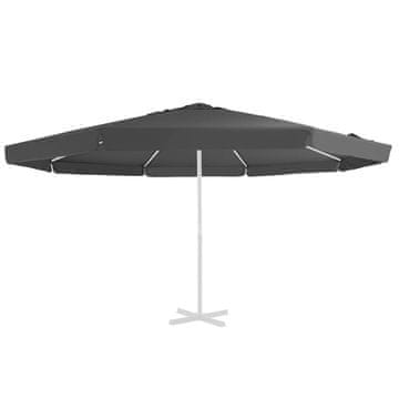 Vidaxl Nadomestna tkanina za zunanji senčnik antracitna 515 cm