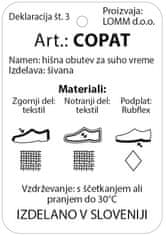 LOMM Sobni copati Marta, rdeča, 33