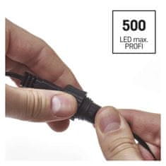 Emos Profi LED povezovalna veriga, 5 m, zunanja in notranja, bela