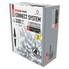 Emos Profi LED povezovalna veriga, 10 m, zunanja in notranja, hladno bela