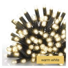 Emos Profi LED ledene sveče, 3 m, zunanje, toplo bela