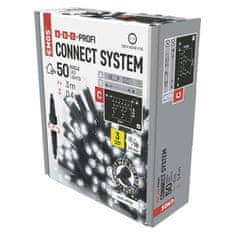 Emos Profi LED ledene sveče, 3m, zunanje, hladno bela