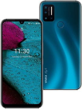 Vivax Fly 6 pametni telefon, 4 GB/128 GB, moder