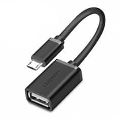Ugreen US133 OTG adapter USB / micro USB F/M, črna