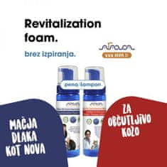 AravaDeadSeaPetSpa Regeneracijska pena za osvežitev mačje dlake, 250ml