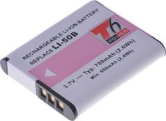 T6 power Baterija Li-50B, D-Li92, DB-100, VW-VBX090, NP-150, LB-050, LB-052, GB-50A, 700mAh, 2,6Wh