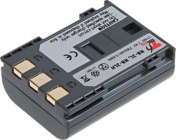 T6 power Baterija Canon NB-2L, NB-2LH, BP-2LH, 750mAh, 5,5Wh, siva