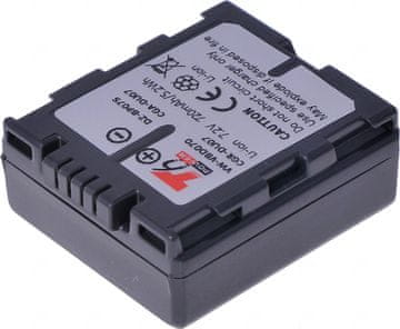 T6 power Baterija za Panasonic VW-VBD070, CGA-DU07, CGR-DU07, Hitachi DZ-BP07S, 720mAh, 5,2Wh