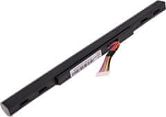 T6 power Baterija Acer Aspire E5-422, E5-522, E5-722, V3-572, TravelMate P248-M, 4-celična, 2500mAh, 37Wh