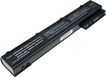 T6 power Baterija HP EliteBook 8560w, 8570w, 8760w, 8770w, 5200mAh, 77Wh, 8 celic