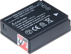 T6 power Baterija Panasonic DMW-BCD10, CGA-S007, CGR-S007E, CGR-S007E/1B, 1000mAh, 3,7Wh