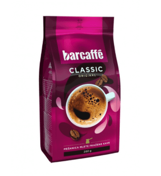 Barcaffe kava Classic, mleta, 200g