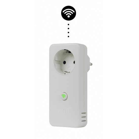 Mill WIFISOCKET3 Wi-Fi pametna vtičnica, z vgrajenim termostatom