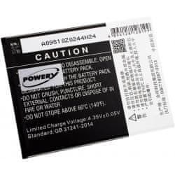 POWERY baterija za ZTE Li3821T43P3h745741