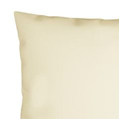 Vidaxl Okrasne blazine 4 kosi krem 50x50 cm blago