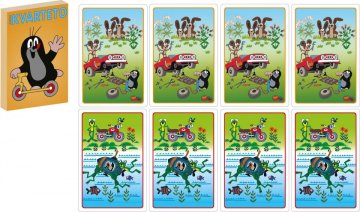 Zaparevrov Kartice Quartet Mole