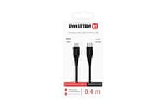 SWISSTEN Podatkovni kabel USB-C / mikro USB, 0,4 m