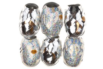 Zaparevrov Božični trakovi HS (5 mm x10 m) komplet 6 kosov, srebrni