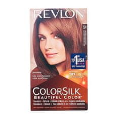 Zaparevrov Colorsilk Revlon barva brez amoniaka, svetlo zlatorjava, Nº 54