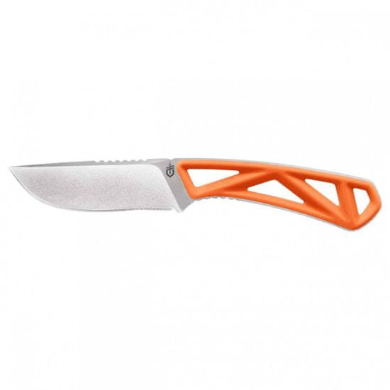 Zaparevrov Nož s fiksnim rezilom Exo-Mod, Drop point, gladko rezilo, oranžna barva, Gerber