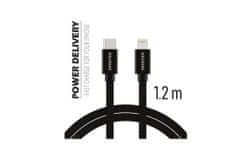 SWISSTEN Podatkovni kabel USB-C / Lightning Power Delivery za iPhone, 1,2 m