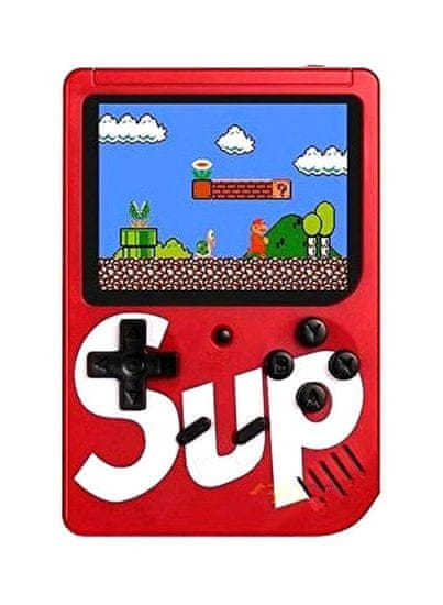 Zaparevrov Digitalna igralna konzola SUP GameBox, 400 iger v 1, rdeča