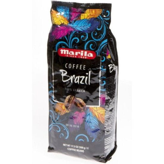 Zaparevrov Zrna kave iz Brazilije Marila Single Coffee, 500 g, Mokate