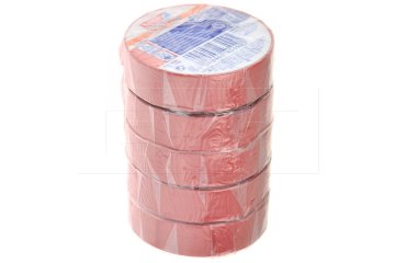 Zaparevrov Elektrikarski trak 0,15x15 mm / 5 m, rdeč 1 kos