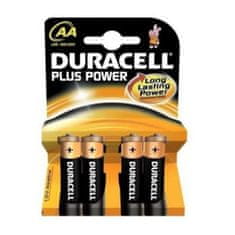 Zaparevrov DURACELL [BAT2A] Alkalne baterije AA Plus DURLR6P4B, 4 kosi, 1,5 V, Duracell