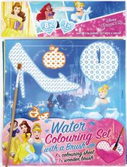 Zaparevrov Pisalo za vodne barve s čopičem Disneyjeve princese
