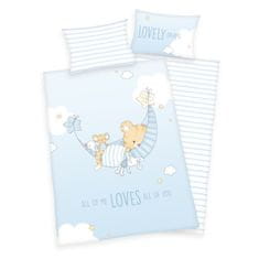 Herding Posteljno perilo Little Tiger Bio Cotton Bio bombaž, 100/135, 40/60 cm