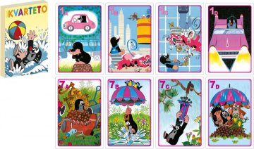 Zaparevrov Kartice Quartet Mole