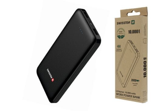 SWISSTEN Worx power banka, 10000 mAh, eko paket