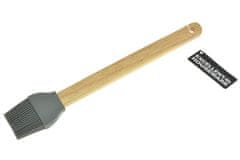 Zaparevrov Silikonski lok z lesenim ročajem, 26 cm, Excellent Houseware
